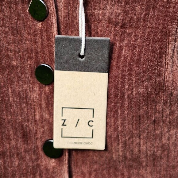 ATTRACTIVE Z/C Brown Corduroy Jumper Women's Size Large BNWT Baby Doll Style - Picture 6 of 7